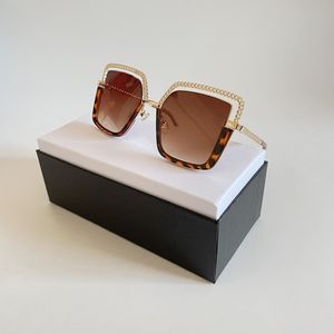 Luxe designer zonnebril voor dames metaal frame dames uv400 bescherming zonnebrillen zakelijke vierkante bril 6 kleuren 279b
