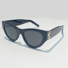 Gafas de sol de diseño de lujo para mujer M94 Gafas de sol para mujer para dama Gafas retro Ojo de gato Lentes protectoras UV400 Las gafas estéticas vienen con estuche original