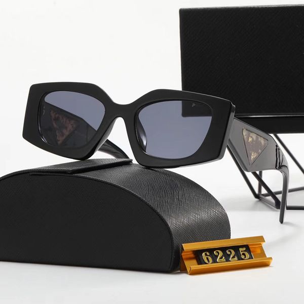 Gafas de sol de diseñador de lujo Hombre Mujer gafas de sol de ojo de gato Gafas de sol de diseñador unisex Gafas de sol de playa Marco retro Diseño de lujo UV400 Con estuche muy bueno