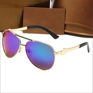 Designer de luxe lunettes de soleil hommes lunettes en plein air nuances PC cadre mode classique dame lunettes de soleil miroirs pour femmes 02