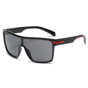 Lunettes de soleil design de luxe hommes lunettes de soleil mode pour femmes lentilles en résine lunettes surdimensionnées plein cadre lettre lunettes sports de plein air lunettes de soleil noires