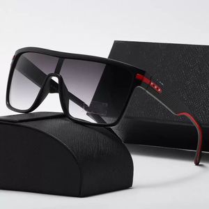 Lunettes de soleil design de luxe hommes lunettes de soleil mode femme lunettes radioprotection multi-fonction 10 couleurs en option lunettes de soleil noires surdimensionnées adumbrales