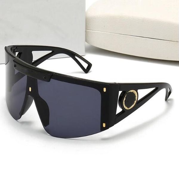 Lunettes de soleil de luxe Hommes Femmes Lunettes d'extérieur Coupe-vent Lunettes PC Cadre Mode Classique Lady Ski de haute qualité Lunettes de soleil Miroirs