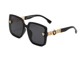 Gafas de sol de diseñador de lujo para hombres y mujeres, gafas de sol, gafas de marca, gafas de sol de lujo, moda clásica de leopardo UV400, montura de gafas 5345