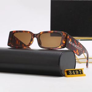 Gafas de sol de diseñador de lujo para hombres, mujeres, gafas de sol, gafas de marca clásicas, gafas de sol de lujo, apariencia ovalada de moda con cara pequeña