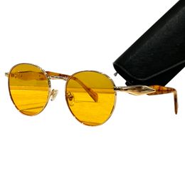 Lunettes de luxe Lunettes de soleil Hommes Femmes 56Z Marque célèbre Round Designers populaires UV400 SUN VERRES DE SORME ORGINATION OEM ODM Retro Eyewear Come With Origin Case