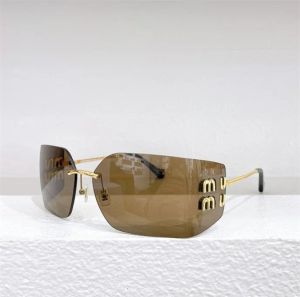 Luxe designer zonnebril mi u zonnebril voor mannen en vrouwen Plaatwerk frame beenbril Reizen UV-bestendige zonnebril 2535
