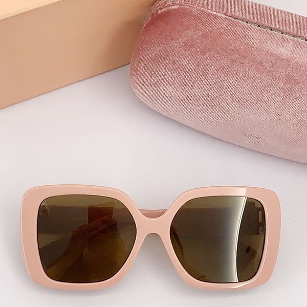 Gafas de sol de diseño de lujo Mui Mui Gafas de sol Top Original Alta calidad 1 1 Gafas de sol para mujer Moda para mujer de gran tamaño Marca de moda gafas de sombra lunette luxe