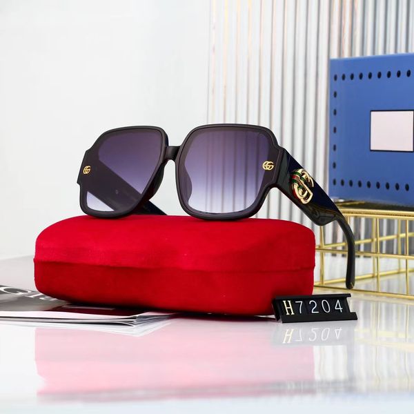 Lunettes de soleil de luxe polarisants designers masculins et féminins lunettes de marque universelles design luxueux protection UV UV400 avec boîte d'emballage