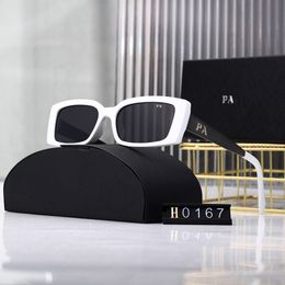Luxe designer zonnebril Padaa man vrouwen buiten reisglazen modes frame ontwerpbrief zonnebril UV400 strandbril met logobox duurzame bril