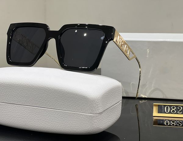 Lunettes de soleil design de luxe femmes hommes lunettes de soleil mode à la mode en plein air voyage UV400 sport conduite lunettes de soleil de haute qualité