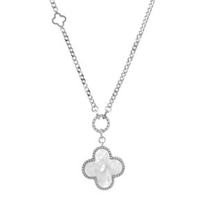 Luxe Designer Trui 18K Verguld Goud voor Tweezijdig 4four Leaf Clover Chains Sieraden Wedd