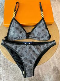 Luxe designer zwempak strand badpak set l sexy mode bikini dameszwempak