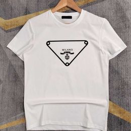 Luxus-Designer-T-Shirt für Männer und Frauen, kurzärmeliges T-Shirt, Sweatshirt, Buchstabendruck, Rundhalsausschnitt, T-Shirt aus Baumwolle, lässiger Pullover, modische Herren-Poloshirts, M-4XL