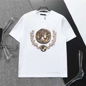Camiseta de diseñador de lujo para hombre sudadera con estampado 3D camisetas de manga corta hombres mujeres camiseta de algodón jersey tee 5xl