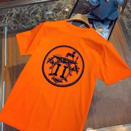 Diseñador de lujo camiseta para hombre sudadera con estampado de caballos camiseta de manga corta hombres mujeres algodón manga corta camiseta jersey tee 4xl 5xl