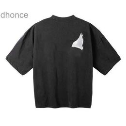 T-shirt de créateur de luxe Unisexe Peace Dove Imprimé en coton en noir