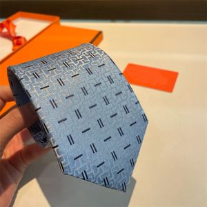 Diseñador de lujo Tie Silk Corbito Mens Jacquard Madurado para hombres Corcha de negocios casual de negocios Caja de cuello con caja