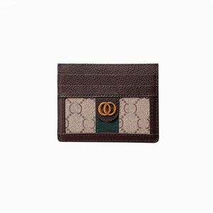 Designer de luxe Top Qualité Titulaire de la carte Véritable Cuir G Bourse Mode Y Femmes Hommes Sacs à main Hommes Porte-clés Crédit Coin Mini Portefeuille