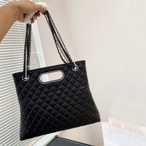 Luxe Designer draagtas Dames schoudertas rugzak retro glanzend kalfsleer metalen gesp tas Parel Handtas crossbody tas handtas Diamond Lattice gewatteerde tas