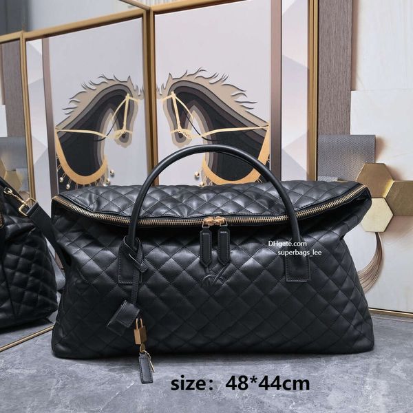 Sac fourre-tout de luxe Sac de voyage pour femme SLP Sac à main à motif de diamant Sac de sport en cuir Classique Icare Sacs fourre-tout de grande capacité Sacs pour femmes de mode