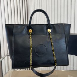 Sacs fourre-tout de concepteur de luxe Boches de sac à main épaule noire