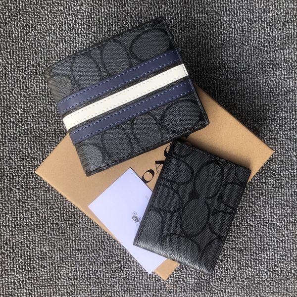 Luxurys Designers CardHolder Passeports Véritable Cuir Femmes avec boîte Carte de crédit en relief Porte-clés Porte-cartes Chéquier Carte d'identité Business Porte-monnaie pour hommes