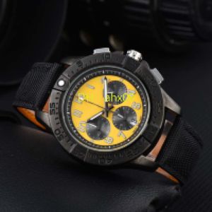 Luxury Designer Watch Avenger Alliance Watches Navitimer Men's Watches Reloj Quartz Movimiento cronógrafo Strap de acero inoxidable CZ88