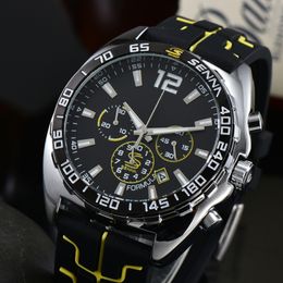 Luxe designer horloge montre endurance pro avenger herenhorloges hoge kwaliteit reloj 45 mm rubberen band chronograaf polshorloge rubber siliconen orologio