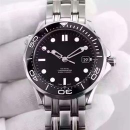 Montre de créateur de luxe professionnel 300m James Bond 007 automatique mécanique 2813 montres de mouvement en acier inoxydable montre pour homme bracelet289K