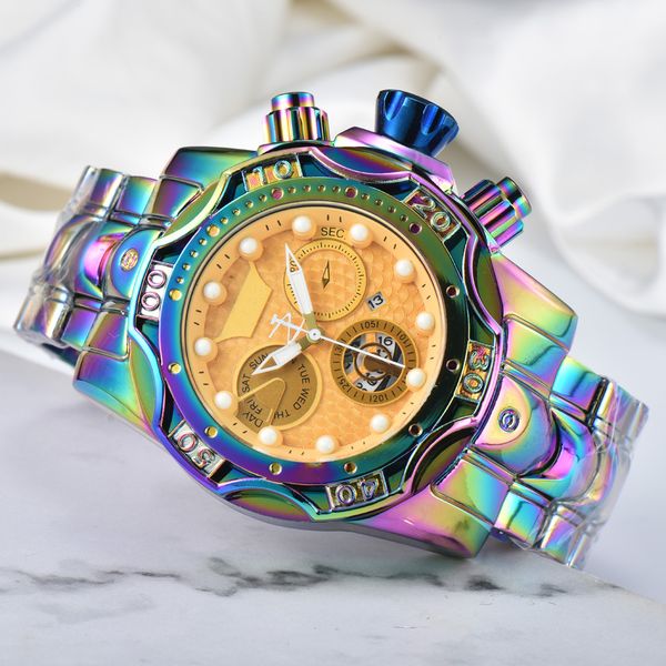 Montres de créateurs de luxe Mode Haute qualité Bande de montre colorée multifonctionnelle Montre de luxe à quartz pour hommes et femmes Choix de cadeau classique