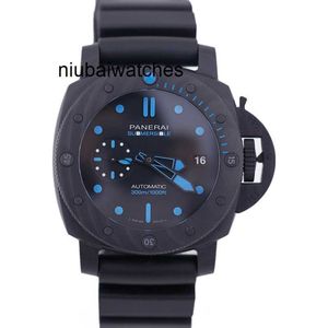 Luxe Designer Horloges Horloges Limited Fiber Automatisch Mechanisch Horloge Heren Pam00960 Waterdicht Roestvrij Staal Hoge Kwaliteit Beweging