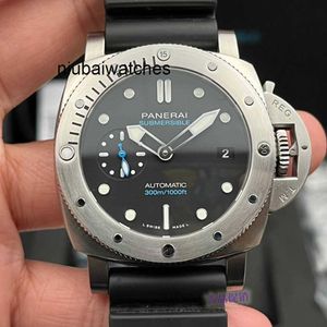 Luxe Designer Horloges Horloges Seize 42mm Serie Automatisch Mechanisch Horloge Heren Pam00973 Beperkt Waterdicht Roestvrij Staal