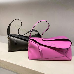 Luxe designer dames Luxe handtassen Schoudertassen Crossbodytassen Clutch Bags Geometrische lijnen Onderarmpakket Klassiek rundleer