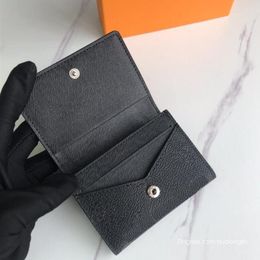 Luxury diseñadora mujer billetera titular de cartas para hombres bolsas bolsas con caja letras letras de la cuadrícula al por mayor envío gratis