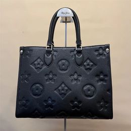 Designer de luxe femmes sac monogrammes ONTHEGO GM MM PU sacs en cuir véritable louiseitys sac à main viutonity sac fourre-tout dame sacs à bandoulière bandoulière femme Lvs ON THE GO