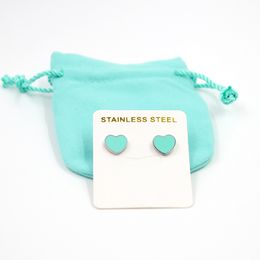 Luxe Designer Damesmode T Stud Oorbel Roestvrij Staal Minnaar Geschenken Klassieke Stijl Oorbellen Groothandel Logo Gedrukt