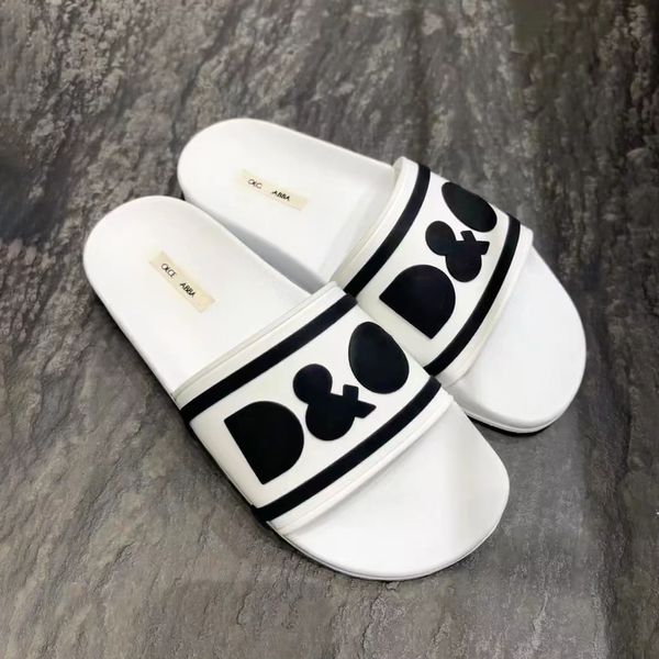 Luxe Unisexe Designer Slide Femme Homme Pantoufle Caoutchouc Beachwear Diapositives Imprimer Sandale Plate Piscine Lettre Piscine Caoutchouc Top Qualité Semelle Plage Facile à Porter Chaussure Plate