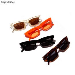 Designer de luxe Femmes Lunettes de soleil Marques Lunettes de soleil Orange Jelly Men Lunettes léopard avec boîte Y220329