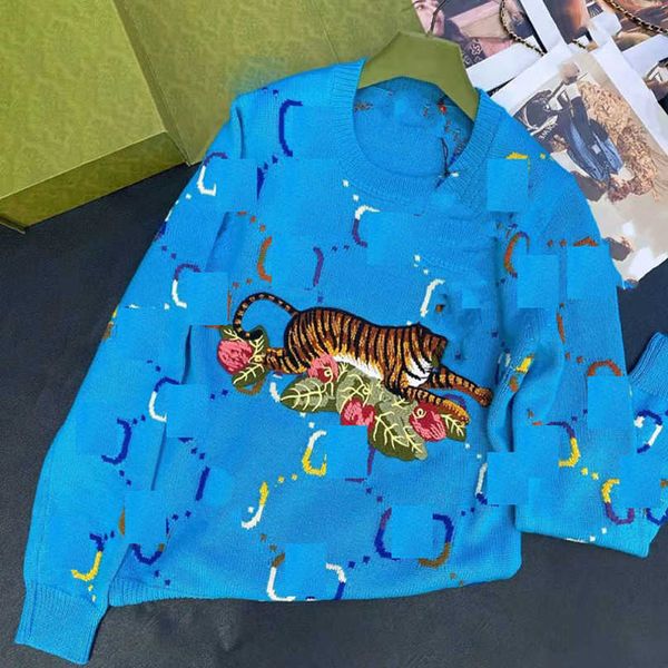 Camiseta de mujer de diseñador de lujo Camisa Primavera Año de la serie exclusiva Gancho de mano resistente Patrón 3D Jungle Tiger Lives to Life