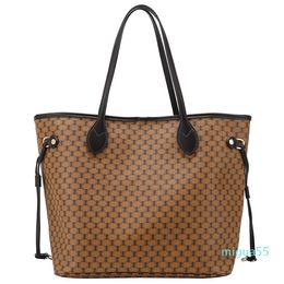 Designer de luxe Sac à main pour femme Totes Messenger Sac de haute qualité PU Pochette en cuir Leopard Brown Flower Print Purse épaule Crossbody