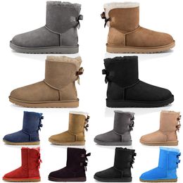 Chaussures de créateurs de luxe pour femmes bottes de neige wgg top fashion bottines bottines chaussures d'hiver dames fille plate-forme baskets baskets botte australienne eur 36-41