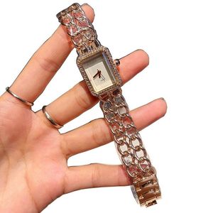luxe designer dameshorloges topmerk diamanten rechthoekige wijzerplaat vrouwen horloge hoge kwaliteit mode horloges voor dame mothday's verjaardag kerstcadeau montre