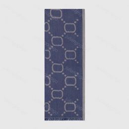 Sciarpa jacquard di lana di design di lusso Marca classica Jumbo G Designer Sciarpe di seta Sciarpe da uomo blu Moda Donna Accessori per berretti