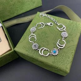 Bracelets de charme de créateurs de luxe pour femmes, bracelet avec lettres de fleurs, longueur 1, haute qualité, avec boîte 3211