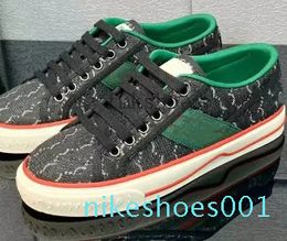 Luxe Designerneakers Mannen Vrouwen Canvas Schoenen Linnen Geweven Schoen Klassieke Loafers Espadrilles Rubberen Zolen Vintage trainer 05