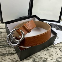 Luxe ontwerpers riemen mode buckle dames designer riem trend klassiek pure koe lederen breedte 4,0 cm 4color 105-125 cm goed leuk