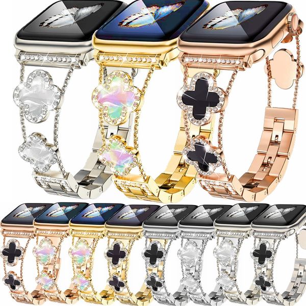 Luxury Designers Brace Bracelet Stracles Iwatch pour Apple Watch Ultra 49mm Band Series 8 7 6 SE 5 41mm 45mm 44mm 42 mm STRAP FIT IWATCH 4 3 pour Huawei Fitbit Versa3 4 Oneth