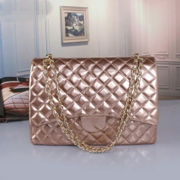 Marque de luxe sacs à bandoulière femmes en cuir laqué mode classique sacs à bandoulière Shopping dîner affaires sac de rencontre Hot Diamond Lattice 2022