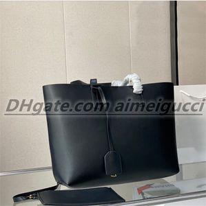 Diseñadores de lujo Bolso Tote Hombro Bolsas de embrague Crossbody Shopper Bag Monederos Monederos de cuero negro Asa superior Totes de gran capacidad Cartera Hombres Bolsa de viaje para mujer